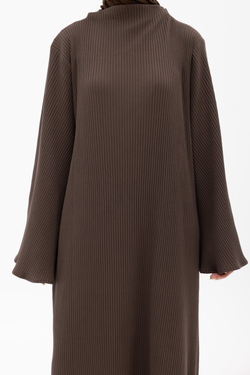 Robe Mathilde marron