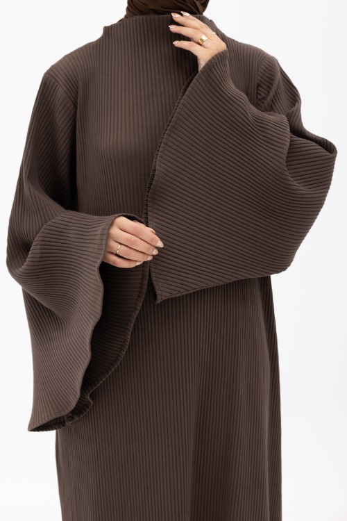 Robe Mathilde marron