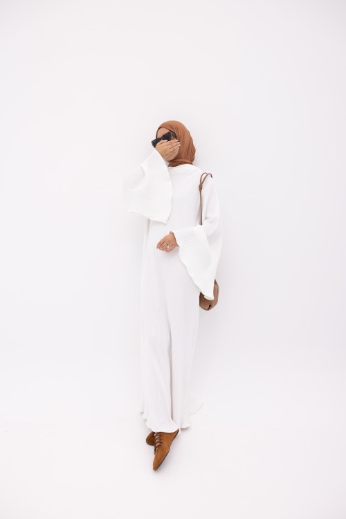 Robe Mathilde blanc