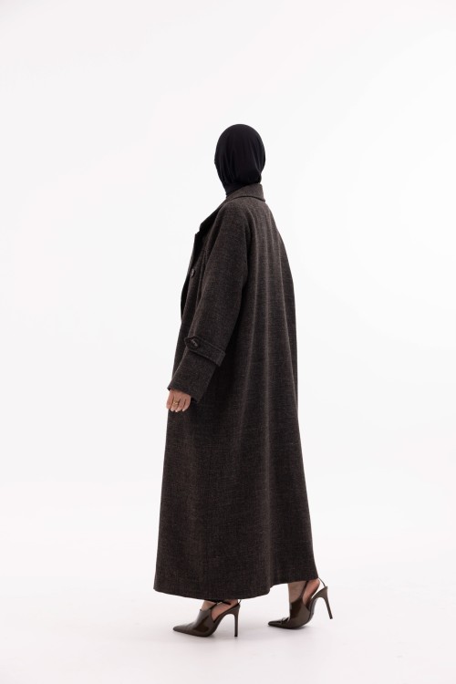 Manteau Sézanne marron