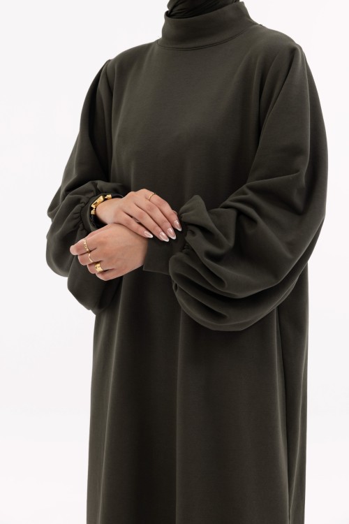 Robe Marysa olive