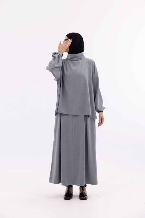 Ensemble Suzy gris clair