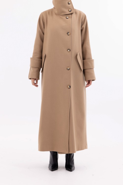 Manteau Marine beige