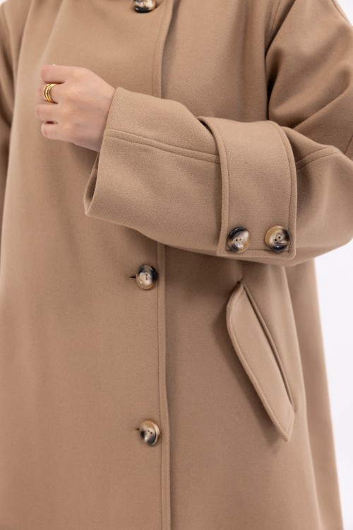 Manteau Marine beige