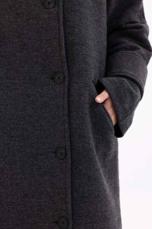 Manteau Marine gris