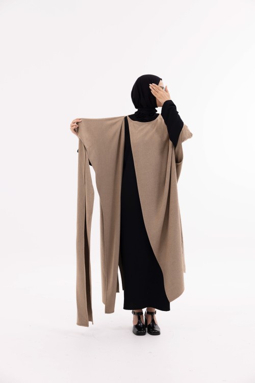 Cape Léa beige chiné