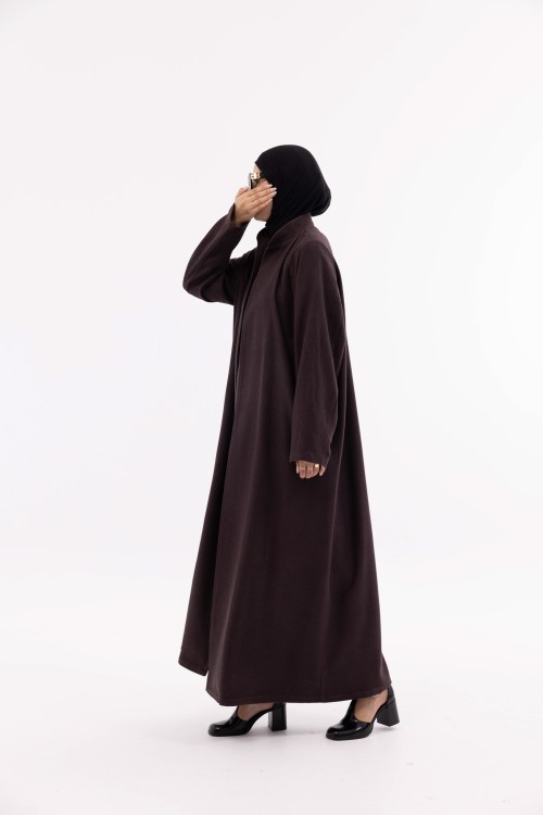 Abaya Lou marron