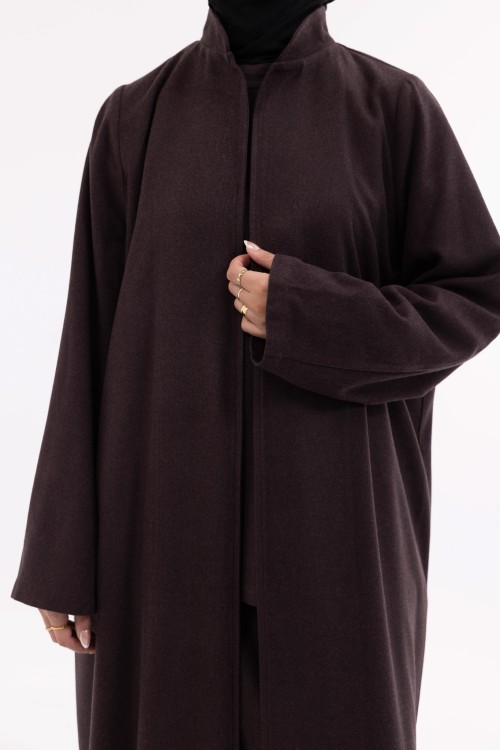 Abaya Lou marron