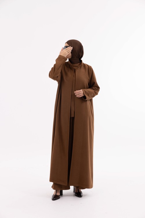Abaya Lou camel