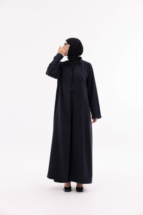 Abaya Lou gris foncé