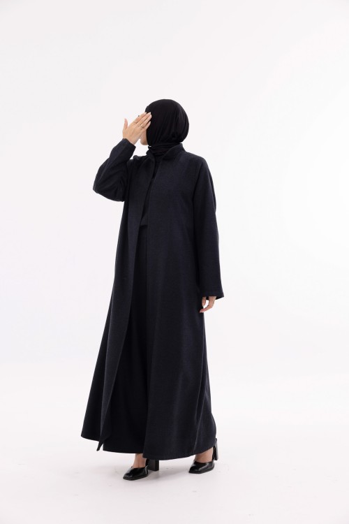 Abaya Lou gris foncé