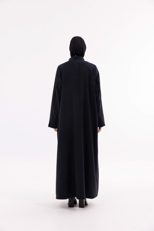 Abaya Lou gris foncé