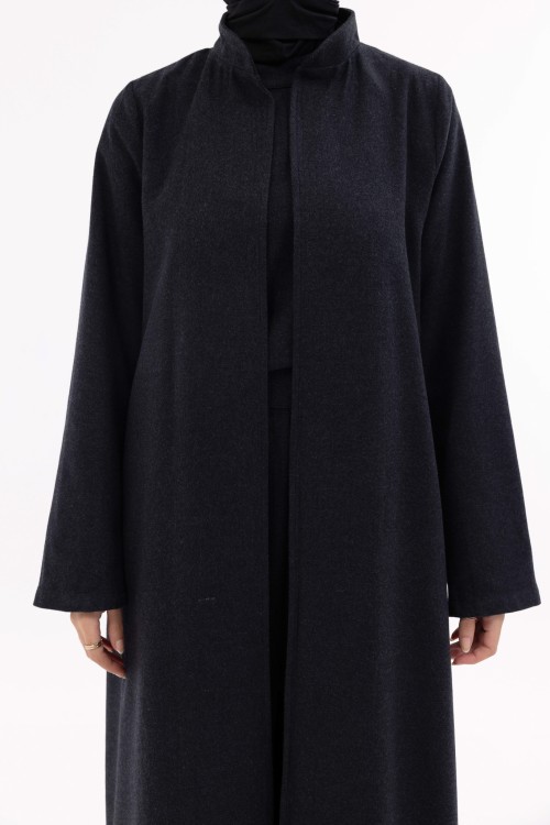 Abaya Lou gris foncé