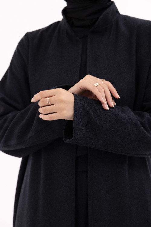 Abaya Lou gris foncé