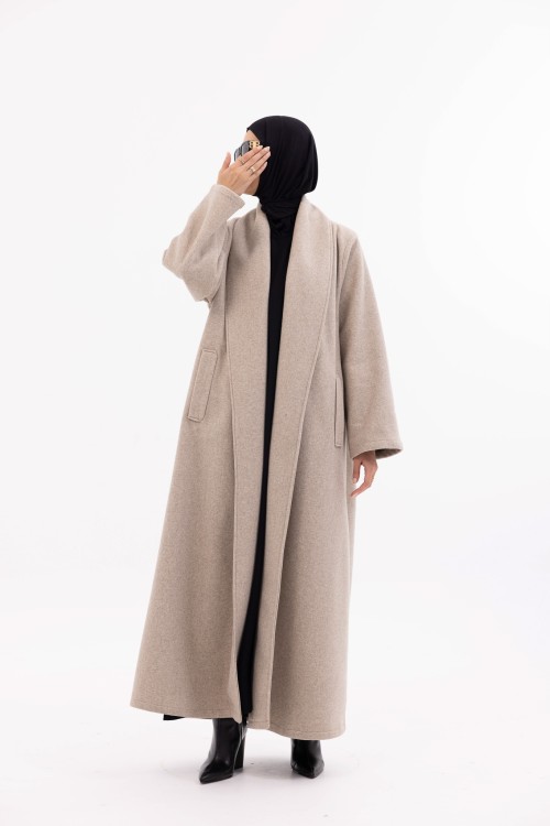 Abaya coat Agathe beige