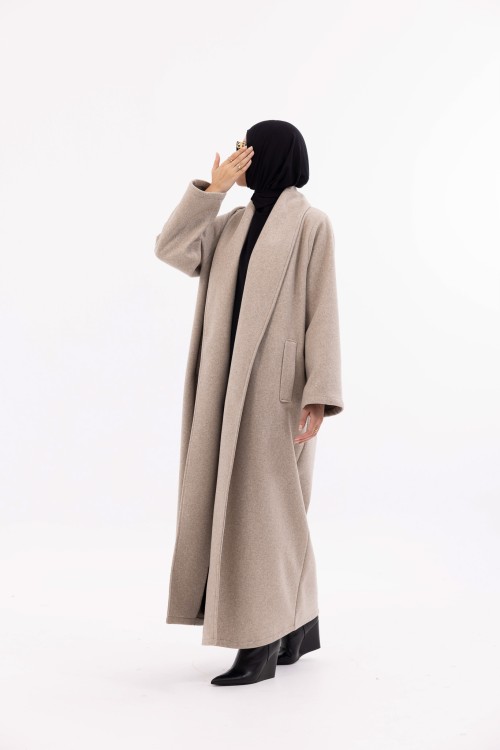 Abaya coat Agathe beige