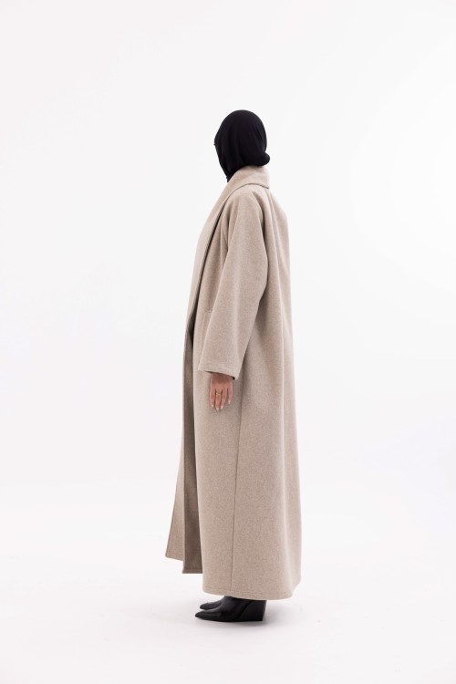 Abaya coat Agathe beige
