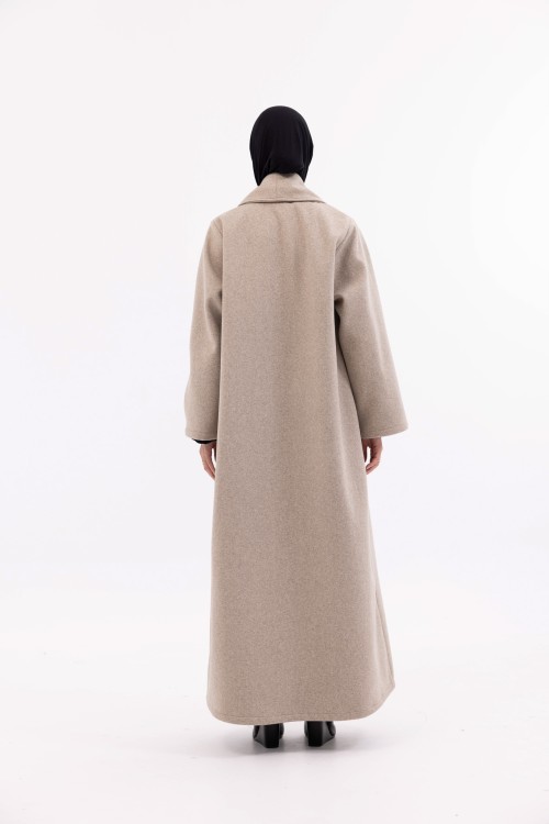 Abaya coat Agathe beige