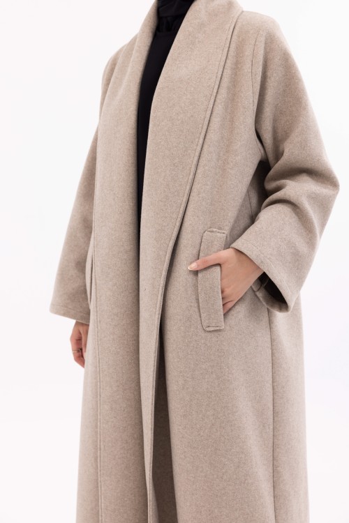 Abaya coat Agathe beige