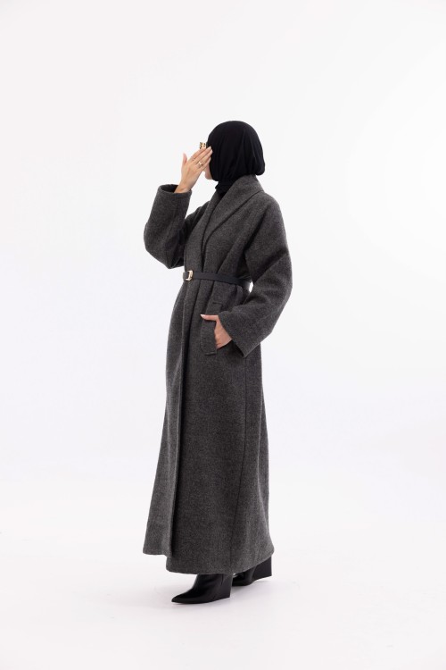 Abaya coat Agathe gris