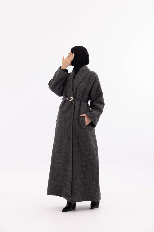 Abaya coat Agathe gris