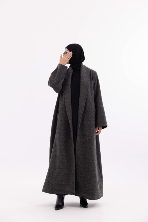 Abaya coat Agathe gris