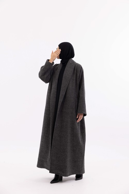 Abaya coat Agathe gris