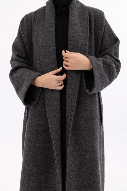 Abaya coat Agathe gris