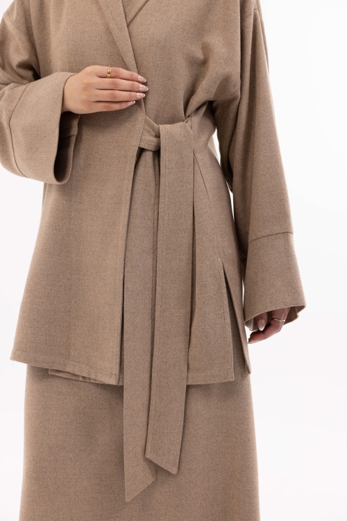 Ensemble Kary beige chiné