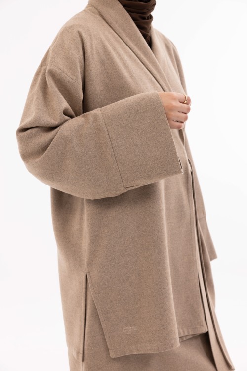 Ensemble Kary beige chiné