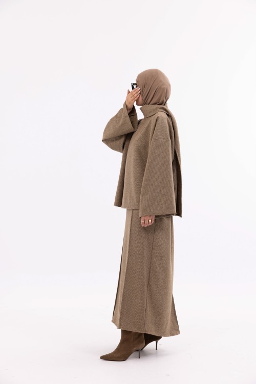 Ensemble Romane camel