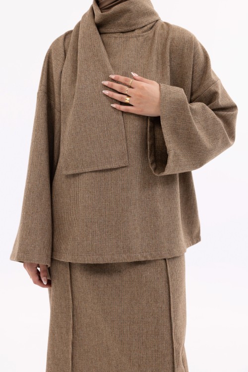 Ensemble Romane camel