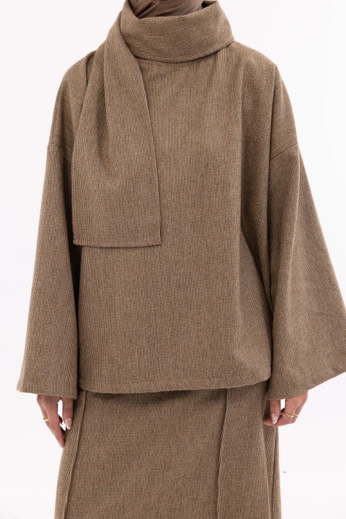 Ensemble Romane camel