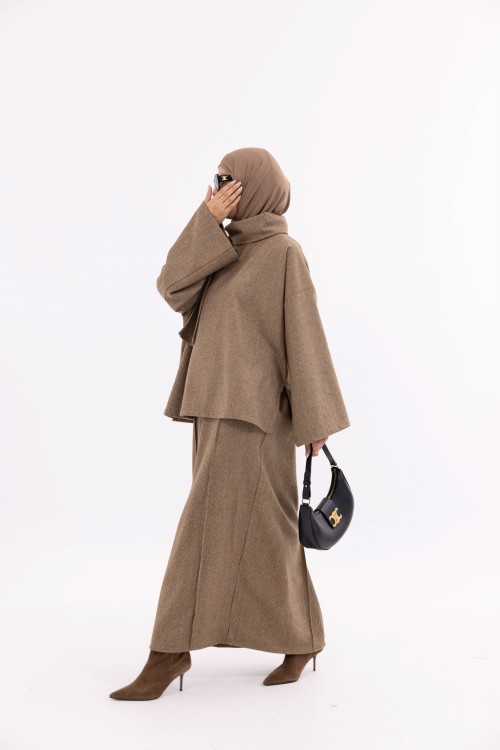 Ensemble Romane camel