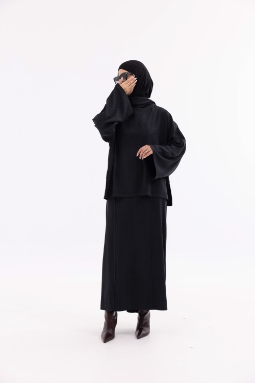 Ensemble Romane gris foncé