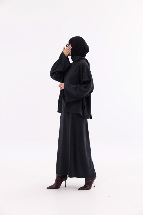 Ensemble Romane gris foncé