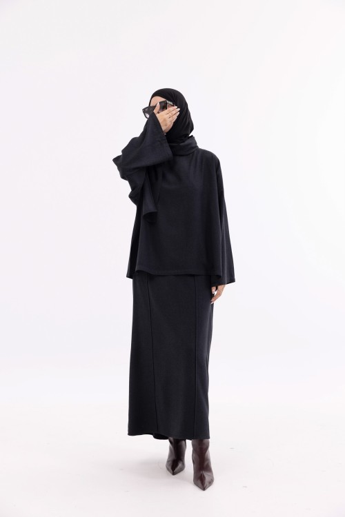 Ensemble Romane gris foncé