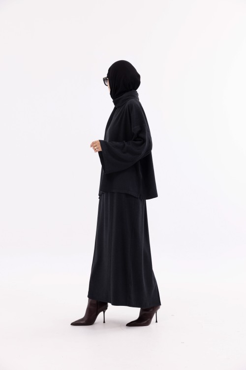 Ensemble Romane gris foncé