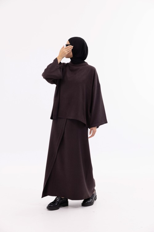 Ensemble Soly Winter marron