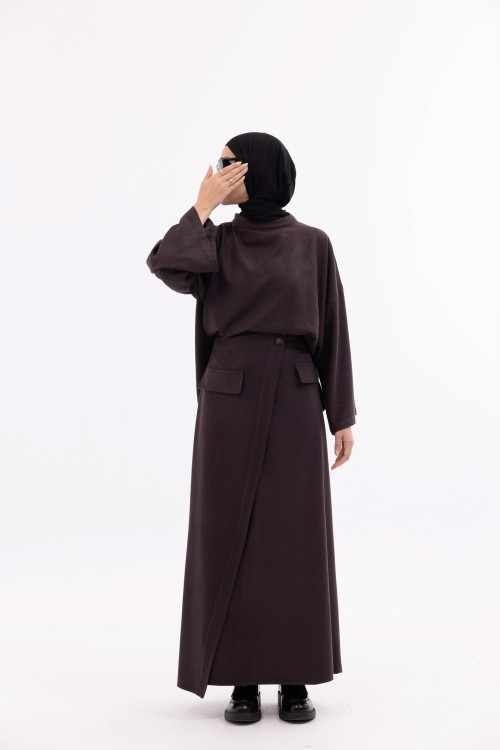 Ensemble Soly Winter marron