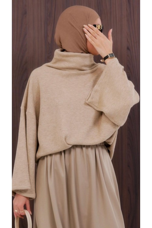 Pull Virginia beige