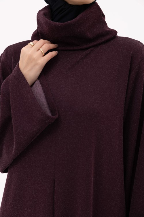 Robe Kim winter aubergine