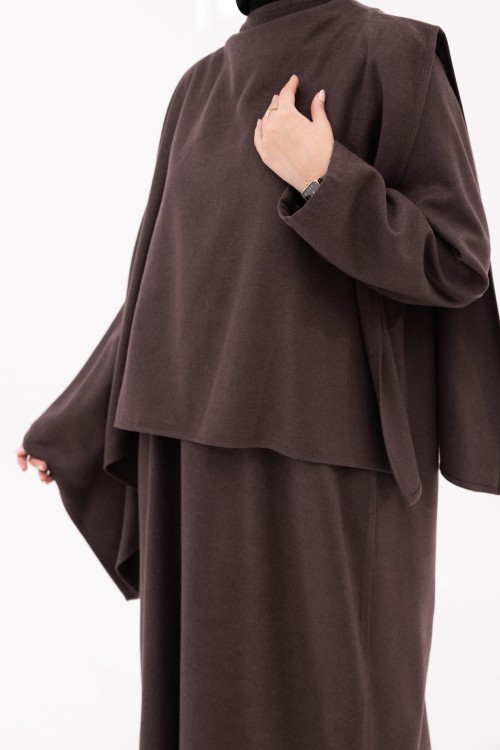 Ensemble Cécile marron