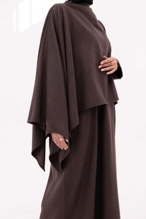 Ensemble Cécile marron