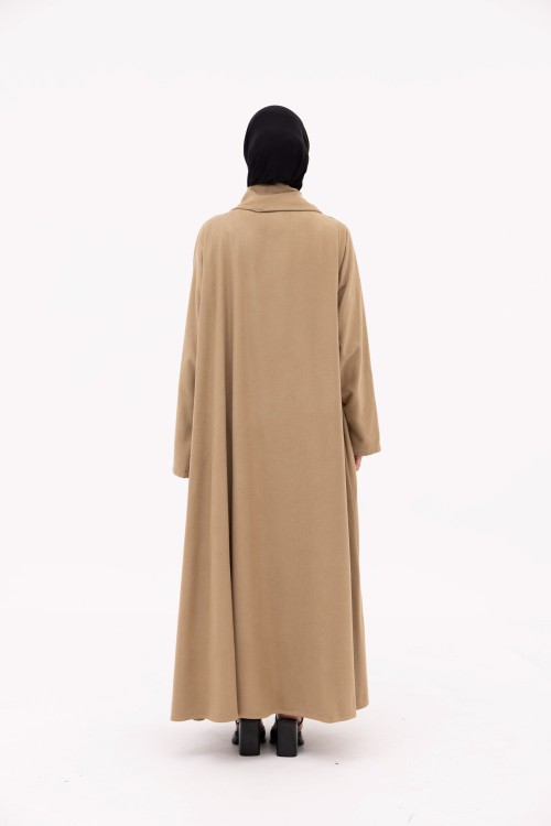 Robe Bella beige foncé