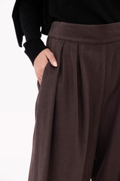 Ensemble Izza Winter marron