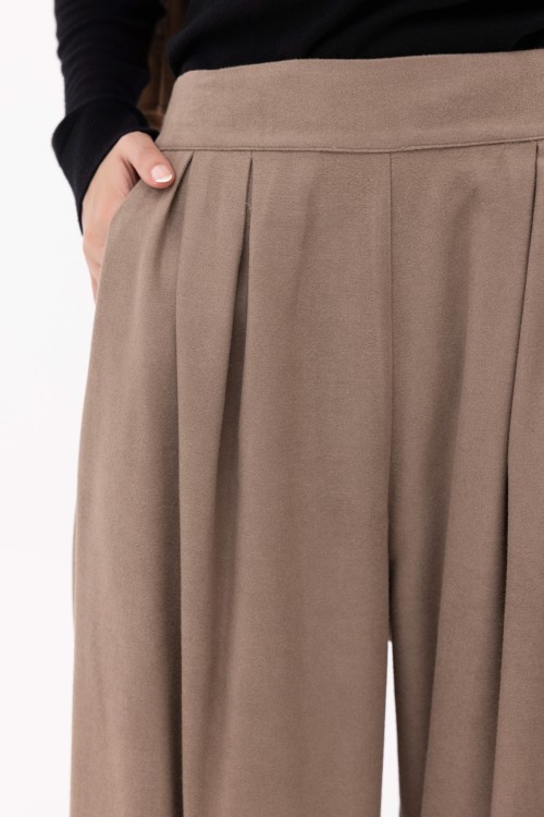 Ensemble Izza Winter taupe