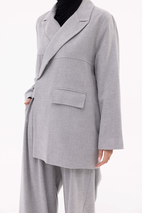 Ensemble Izza Winter gris