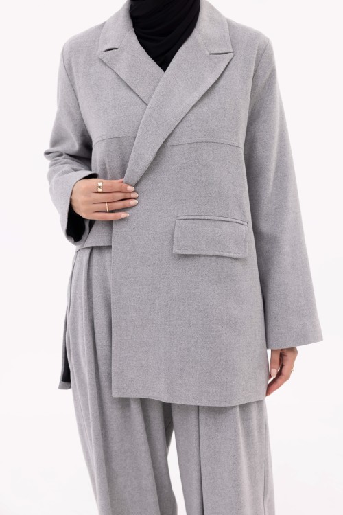 Ensemble Izza Winter gris