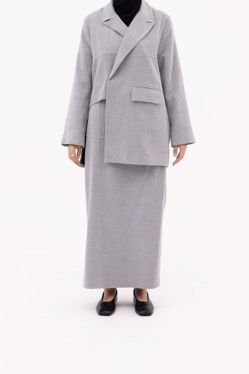 Ensemble Izza Winter gris